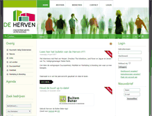 Tablet Screenshot of deherven.nl